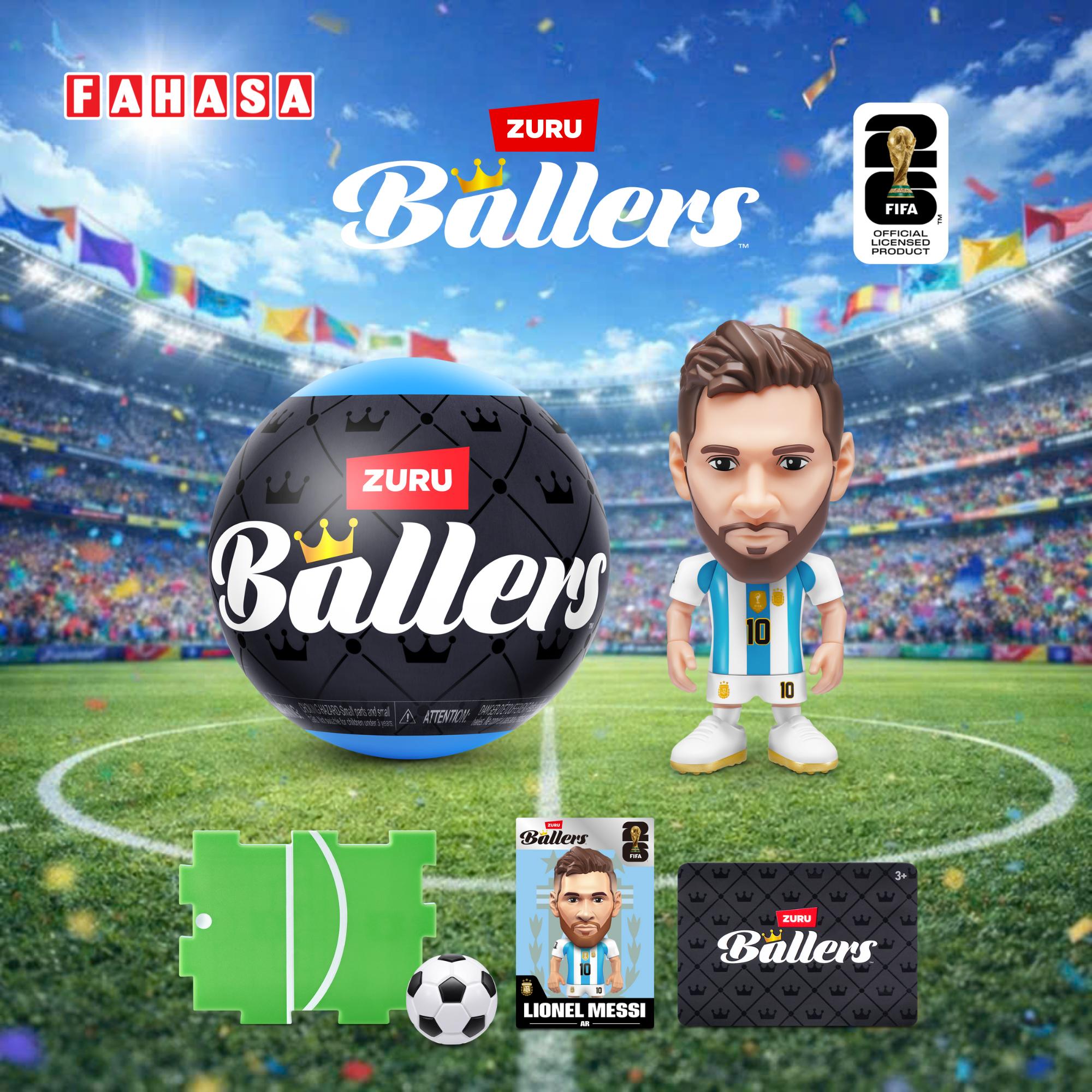 Đồ Chơi Sưu Tầm Fifa Ballers Global - Zuru Toys 77792 (Mẫu Sản Phẩm Giao Ngẫu Nhiên)