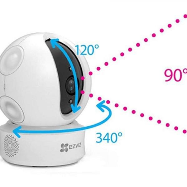 Camera wifi không dây Ezviz C6N độ nét Full HD quay quét đàm thoại hai chiều - HÀNG CHÍNH HÃNG