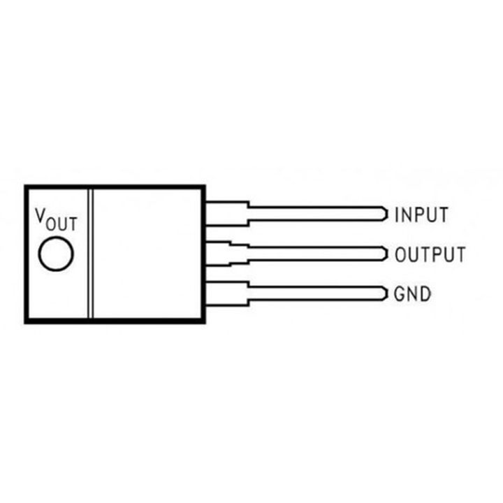 IC LM1117 5V TO-220 - hàng nhập khẩu