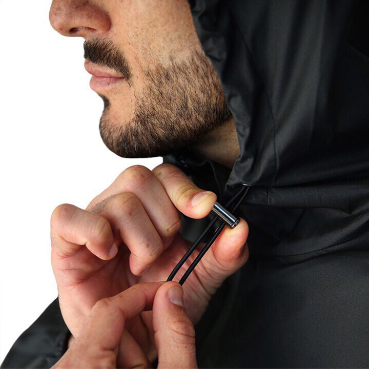 Áo khoác dù nam Dokafashion phối nón có túi trong và lôn ngược áo lại thành balo cản gió hiệu quả EZAK32