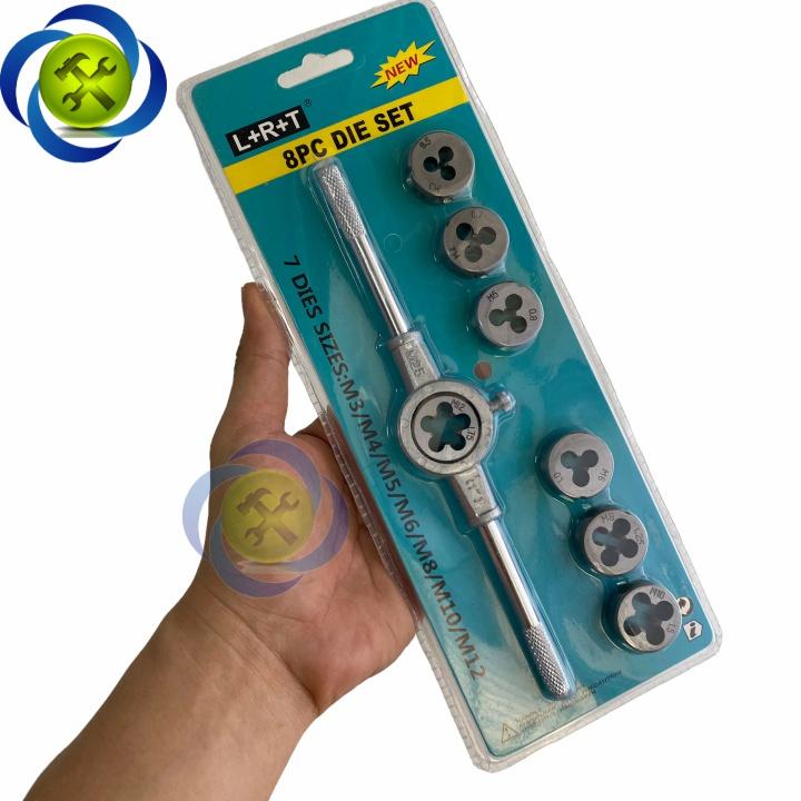 Bộ taro ren ngoài 8 chi tiết L+R+T