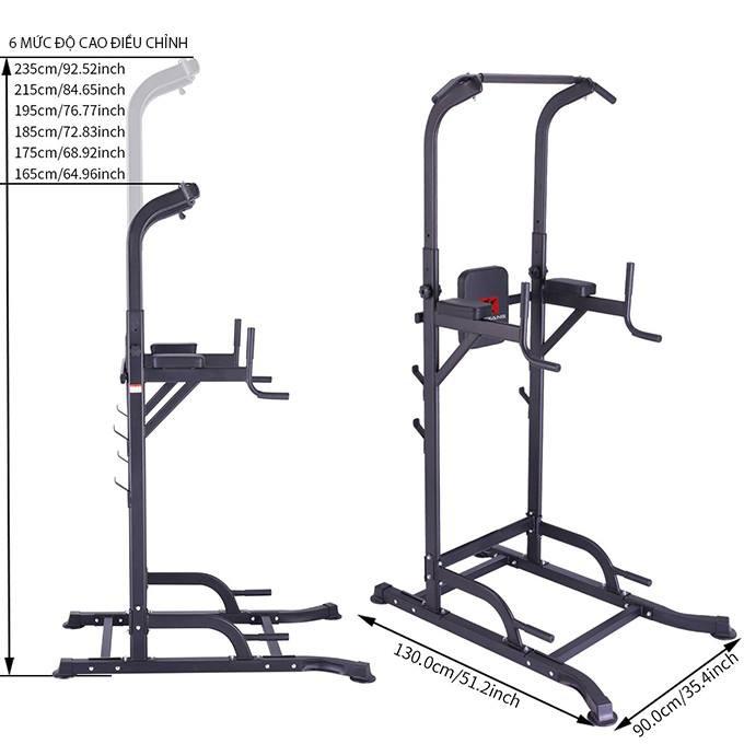 Xà đơn xà kép đa năng T056 Nhập Khẩu tải trọng 120 kg