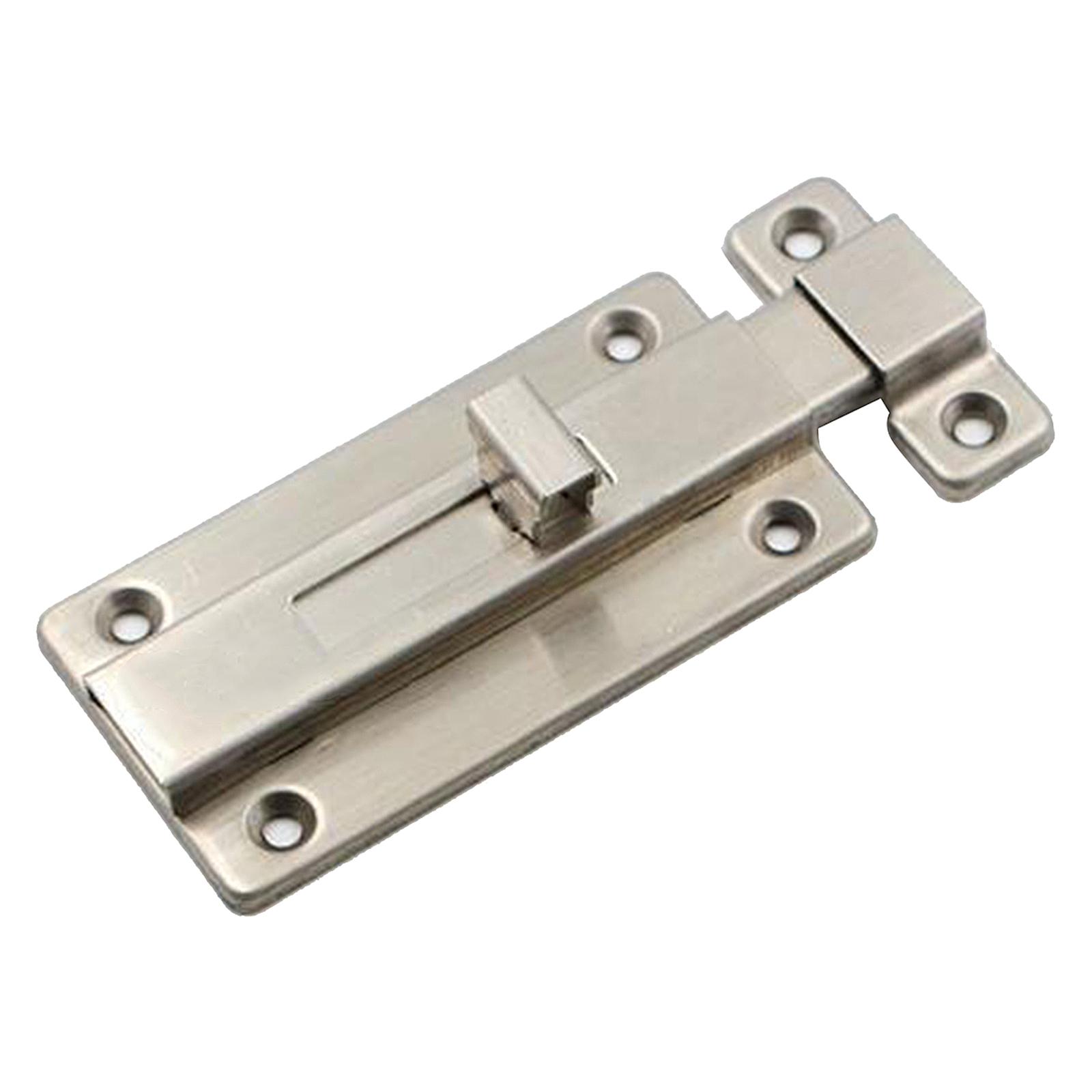 3 Heavy Duty Door  Slide Latch Locks with 4 Inch Screws