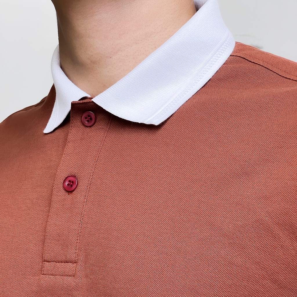 Áo thun polo nam Leman PL236 Vải Cotton Pique cao cấp Regular form