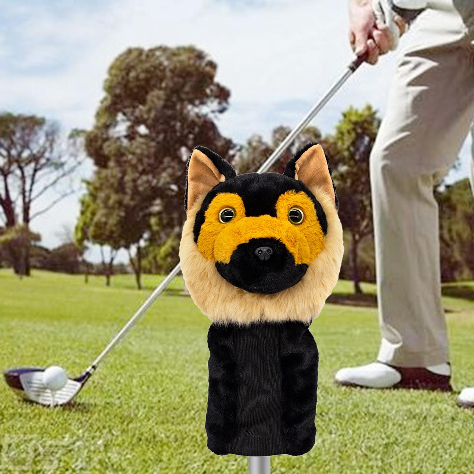 Universal Golf Club Headcover, Wood Head Cover Cute Long Neck Protector for 460cc Driver