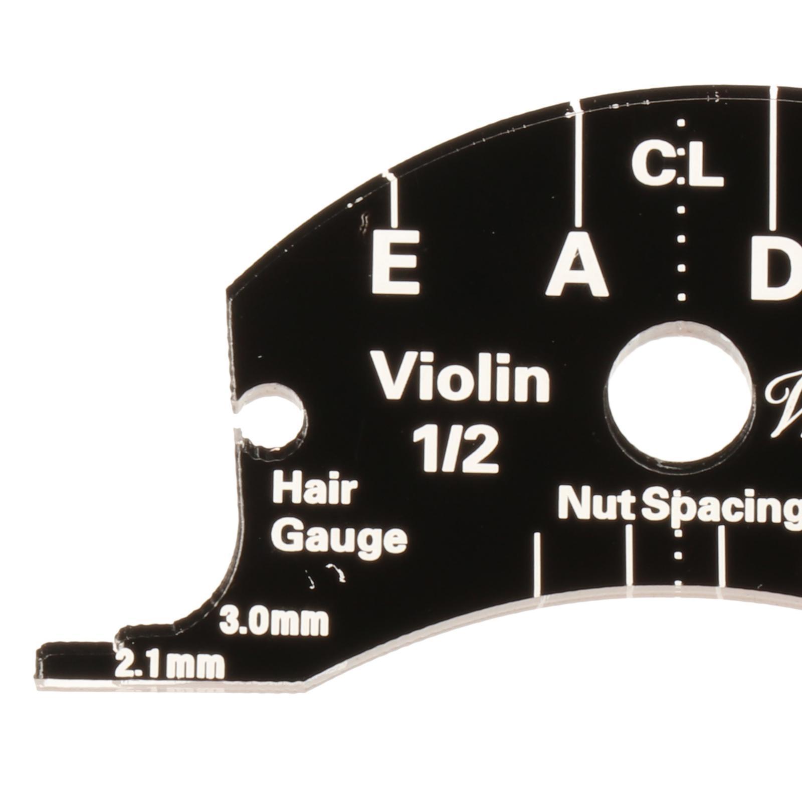 Violin String Bridge Multifunction  Template for Violin /Viola /Cello