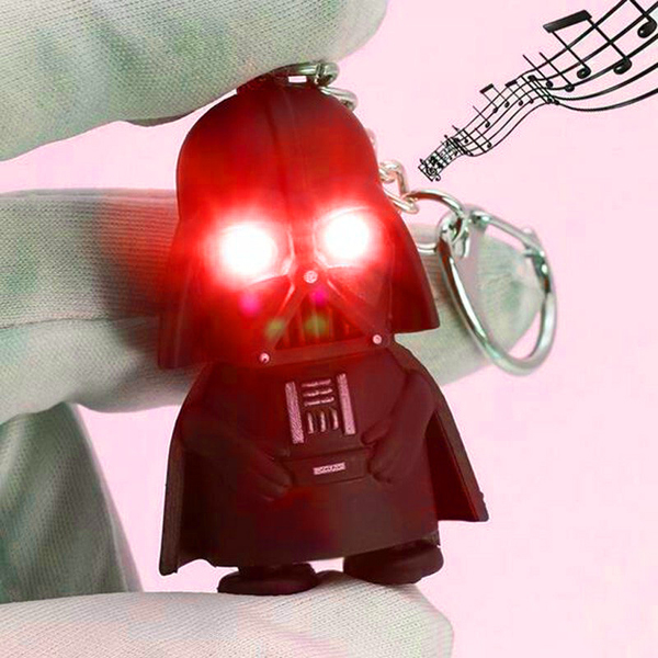 Móc Khóa Star War Darth Vader Có Đèn Led