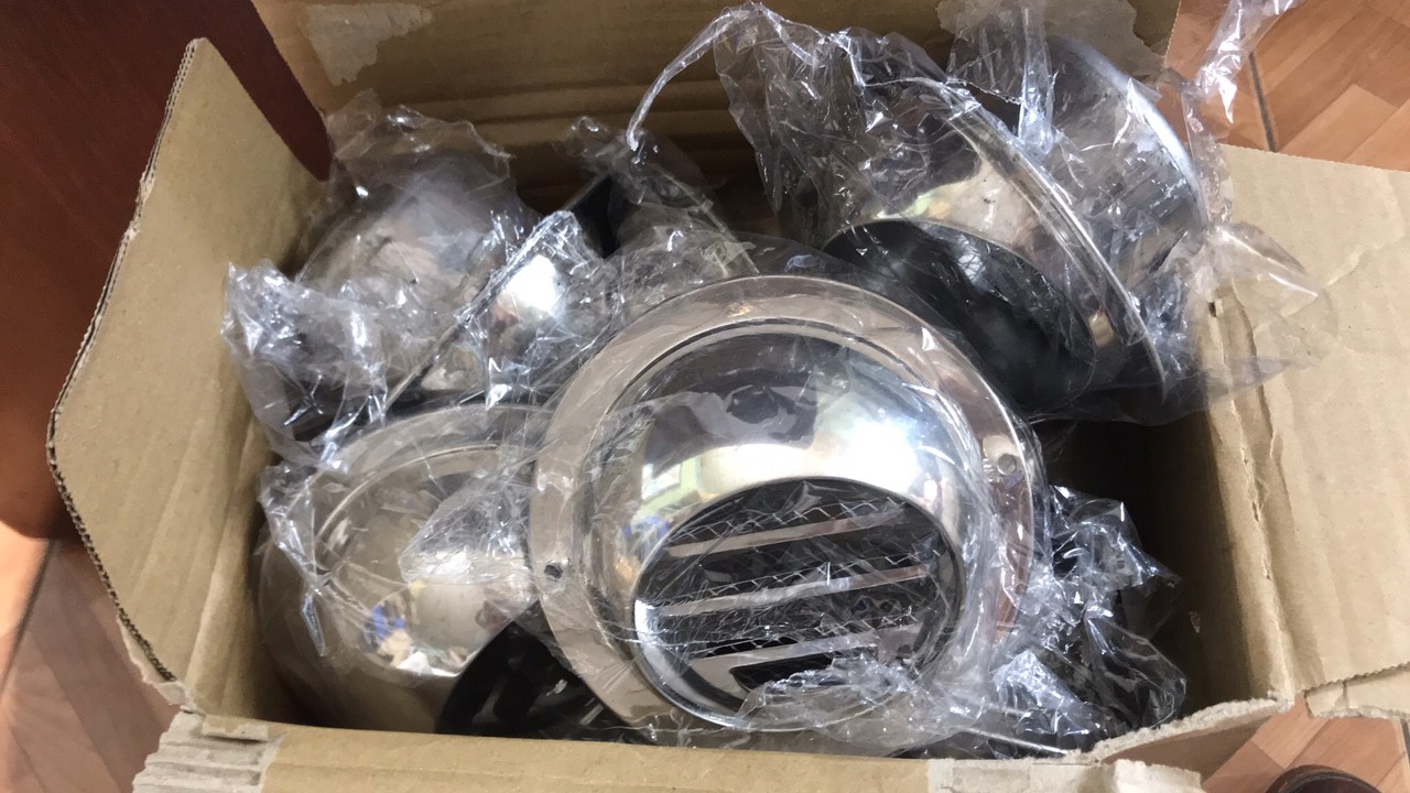 Hàng cao cấp / Chụp Thông hơi-Ventcap, Thông gió. Hút Mùi Inox 304 cao cấp