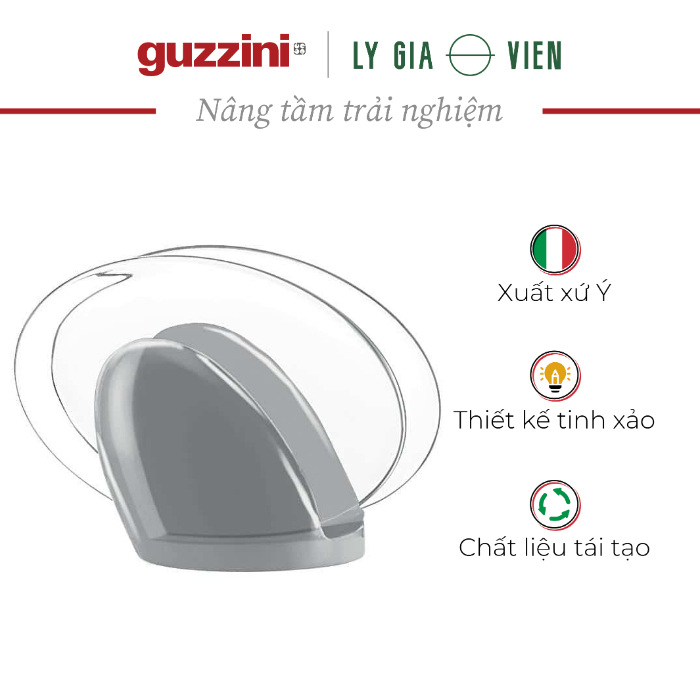 Khay Đựng Khăn Giấy Để Bàn Guzzini Table Napkin Holder Feeling - Thiết Kế Tiện Dụng, Kiểu Dáng Đẹp - Tiết Kiệm Không Gian - Ý Tưởng Hoàn Hảo Để Làm Quà Tặng