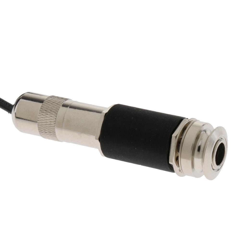 Transducer Pickup End Pin For Acoustic Guitar Ukulele Mandolin Parts