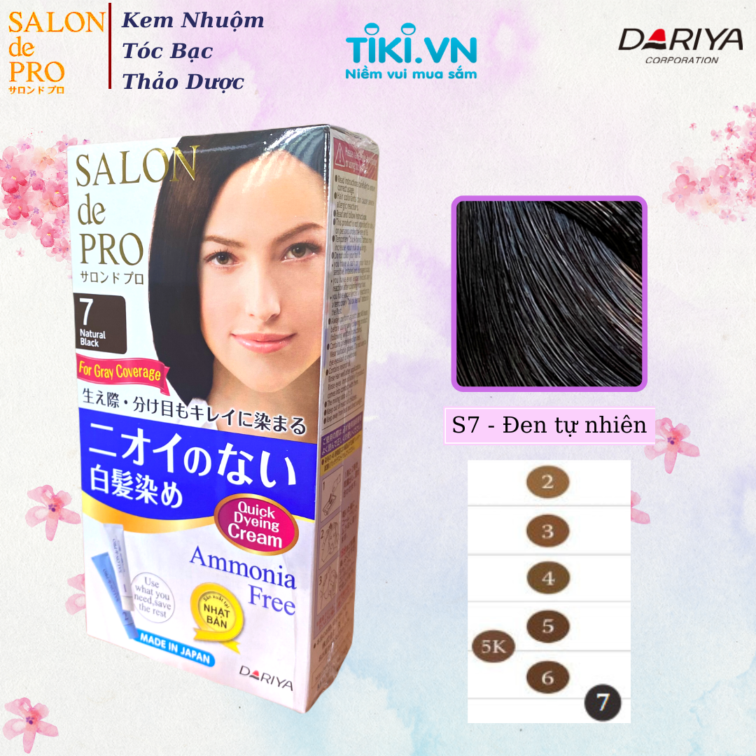 Hình ảnh Kem nhuộm tóc Salon de Pro 7