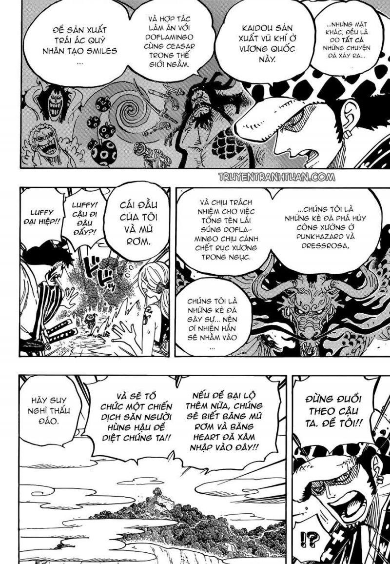 đảo hải tặc - one piece chapter 922 4