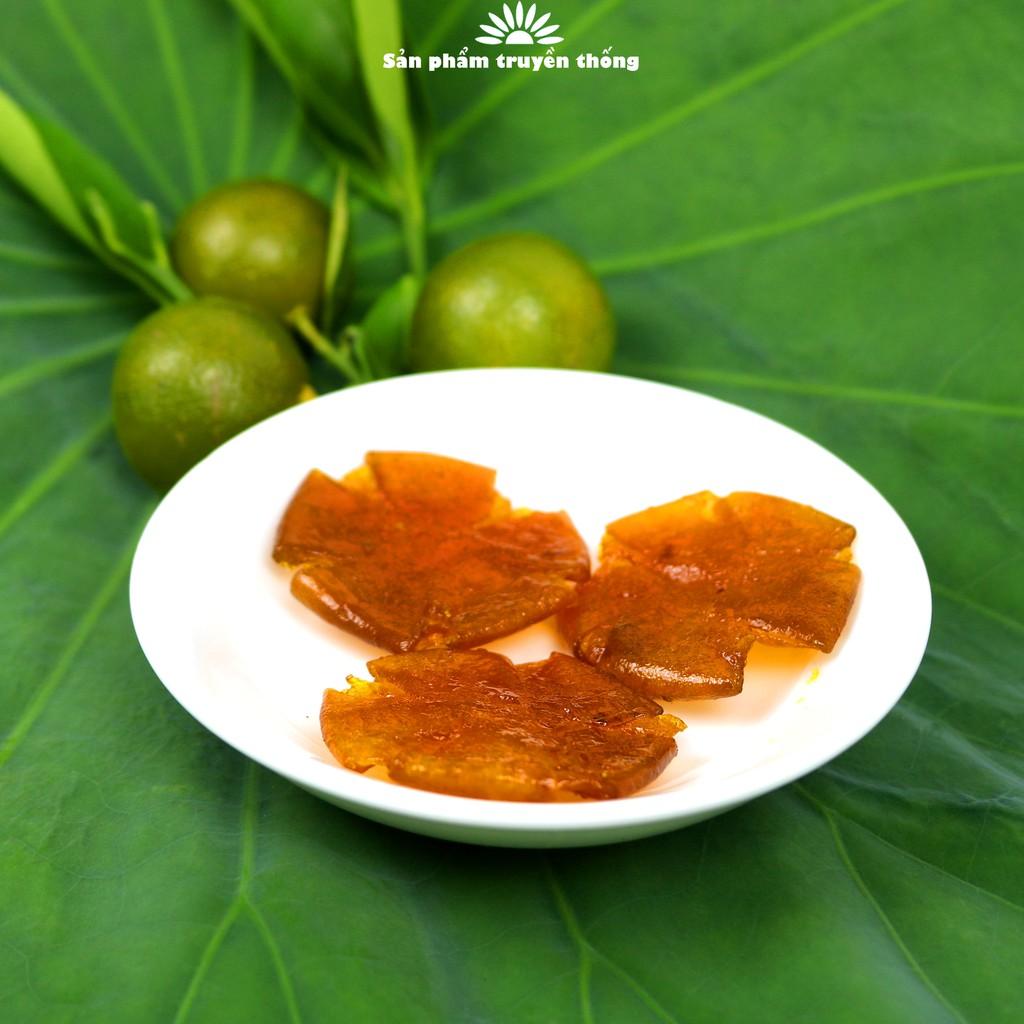 Tắc chưng đường phèn sấy dẻo Tư Bông- Hũ 150g