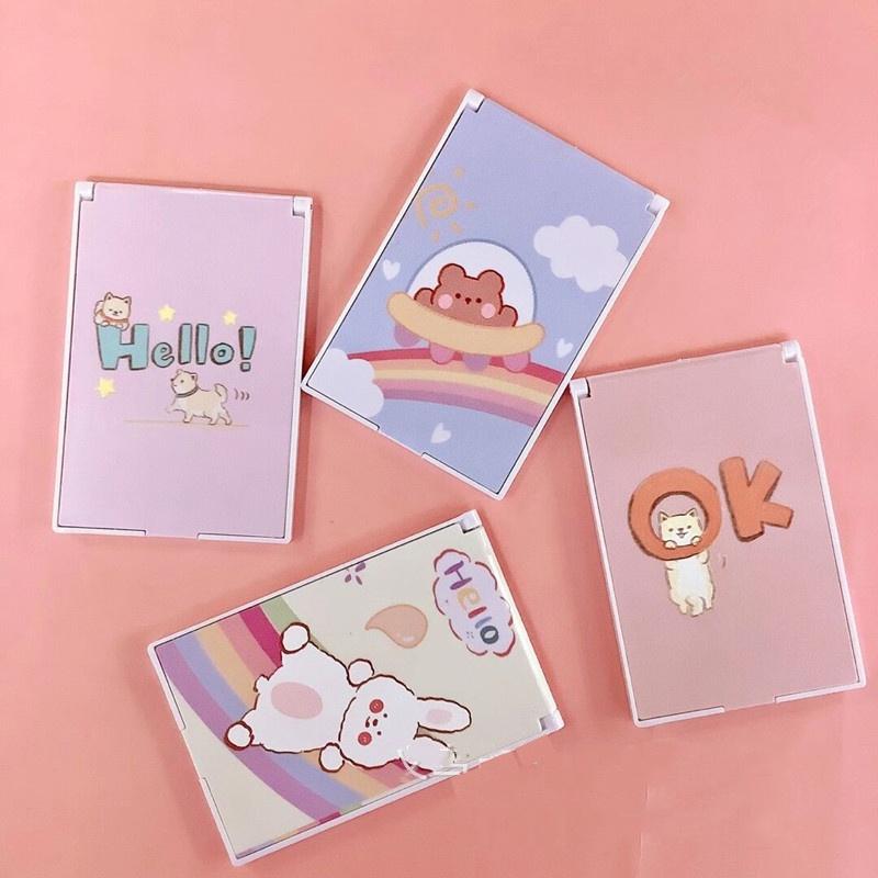 Gương Gấp Mini Bỏ Túi Siêu Xinh DUASHOP