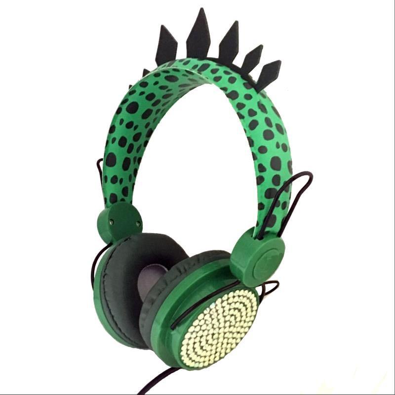 Khủng Long Mới Có Dây 3.5Mm Tai Nghe Có Micro Bé Trai Sơn Âm Nhạc Stereo Tai Nghe Máy Tính Di Động Điện Thoại Game Thủ Tai Nghe Trẻ Em Quà Tặng