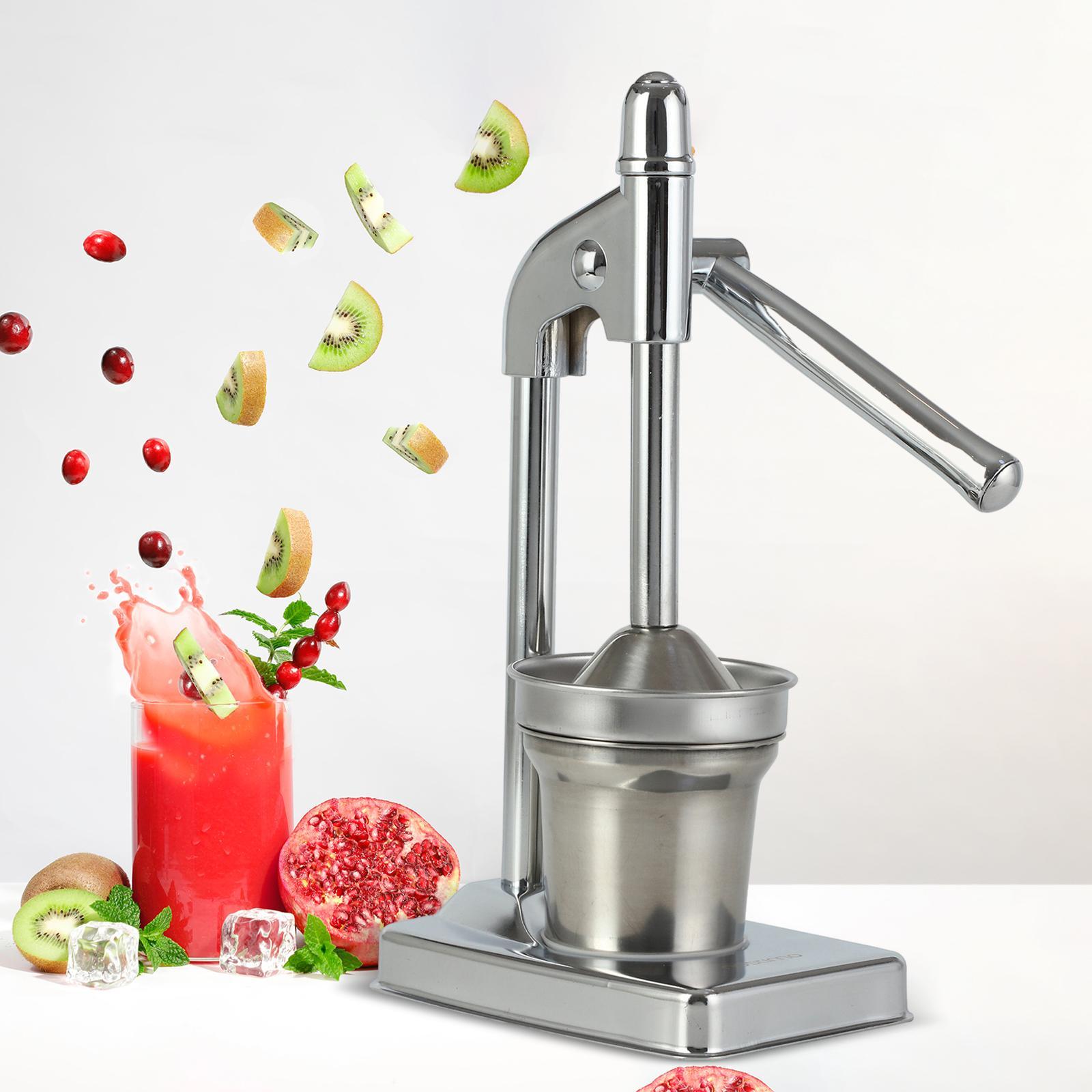 Hand Press Juicer Machine Manual Orange Juicer Easy to Clean Heavy Duty Commercial Grade Lime Crusher for Extracting Juices Lemon Lime