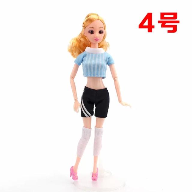 Combo 2 bộ trang phục cho búp bê barbie