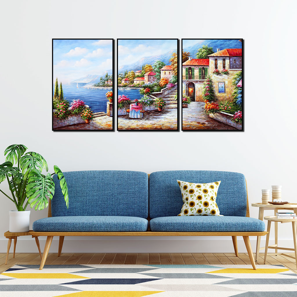 Bộ 3 Tranh Canvas Chất Lượng Cao