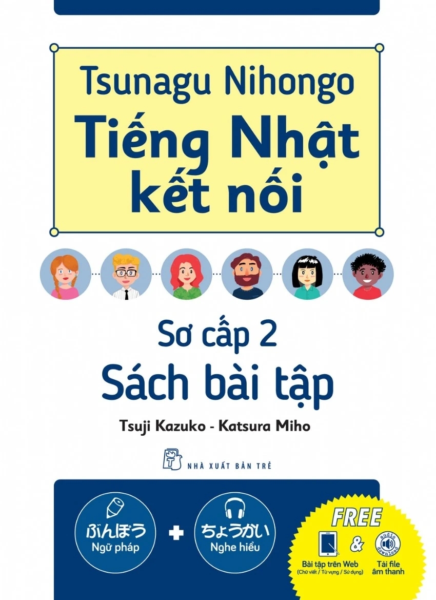 Combo Sách Tsunagu Nihongo - Tiếng Nhật Kết Nối - Sơ Cấp 2 + Sách Bài Tập (Bộ 2 Cuốn) - TRE