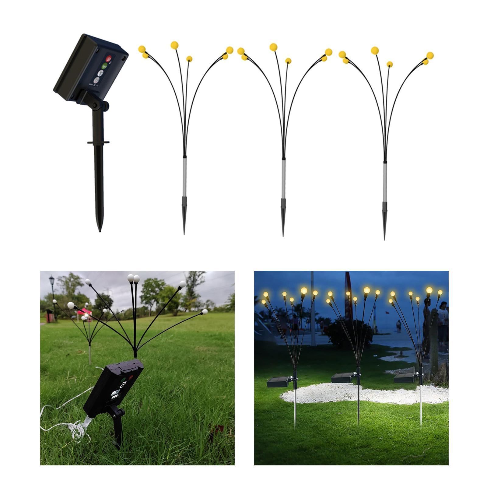 Outdoor Solar Powered Garden Lights IP65 Waterproof for Outdoor Patio Decor