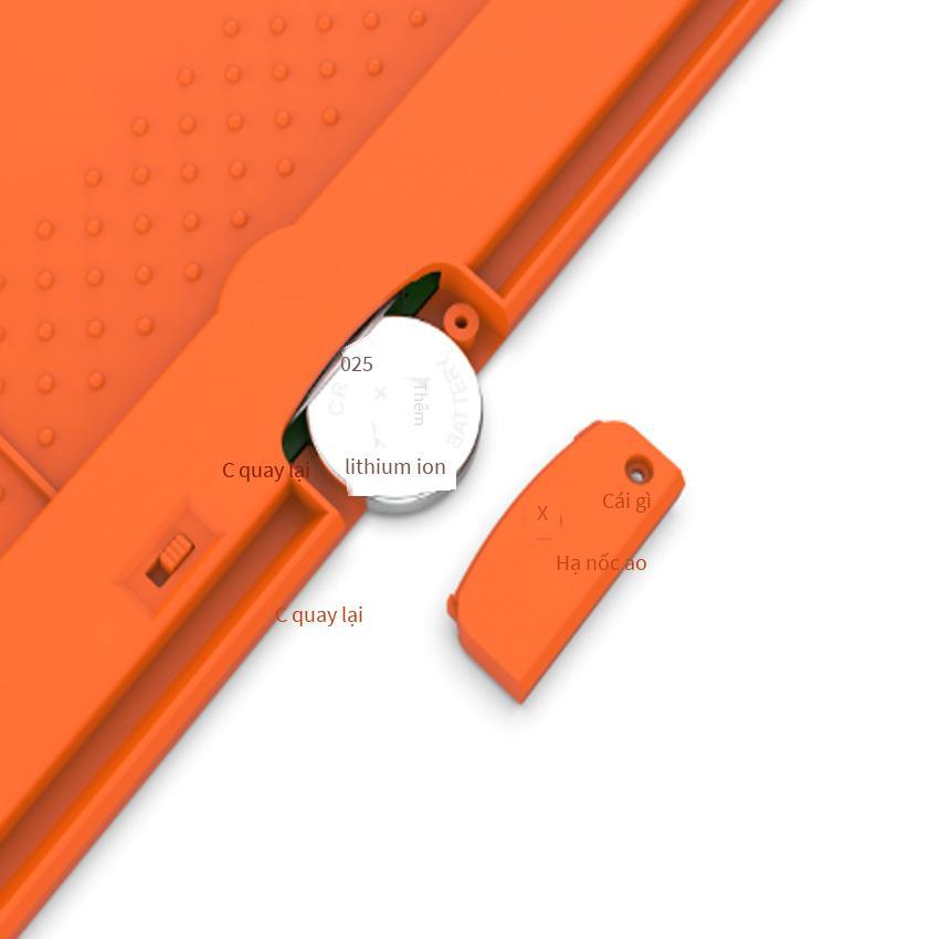 Bảng chữ viết tay LCD thỏ hoạt hình 13,5 inch thuận lợi nhất cho trẻ em vẽ và thư pháp bảng graffiti bảng viết LCD kích thước lớn