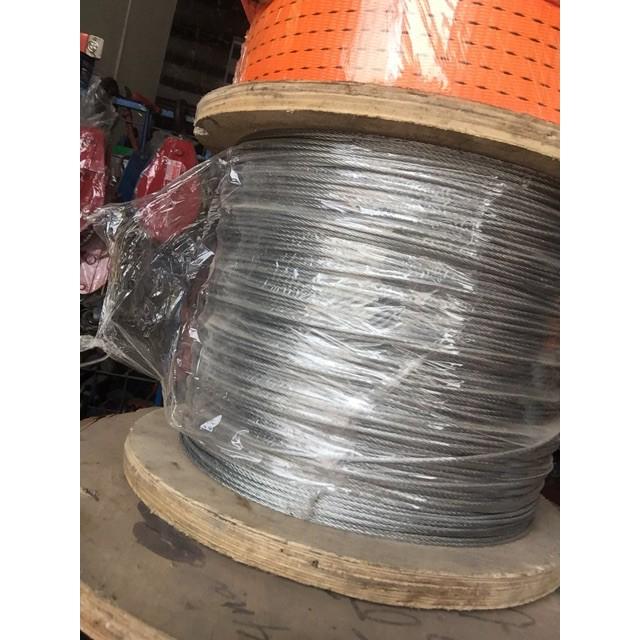 Dây cáp bọc phi 6,dài 15m ,tăng đơ 2 ,ốc xiết cáp 2 con ️️