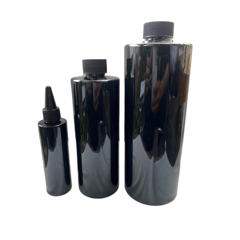 Chai nhựa đựng liquid,đựng hoá chất vỏ đen nắp đen 100ml-1000ml