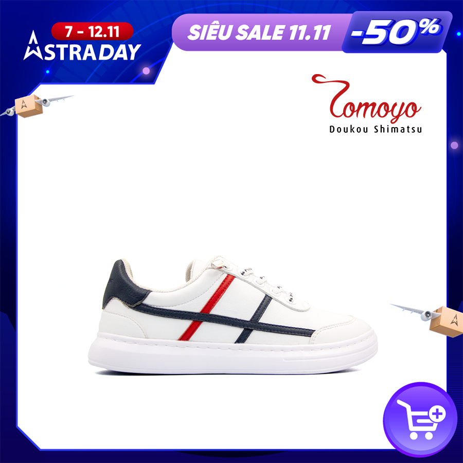 Giày Sneaker Nữ TOMOYO Da Microfiber &quot;SIÊU NHẸ&quot; TMW31007