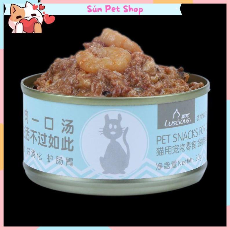Pate cá ngừ Luscious cho mèo 80gr