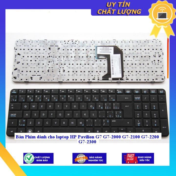 Bàn Phím dùng cho laptop HP Pavilion G7 G7-2000 G7-2100 G7-2200 G7-2300  - KHÔNG KHUNG - Hàng Nhập Khẩu New Seal