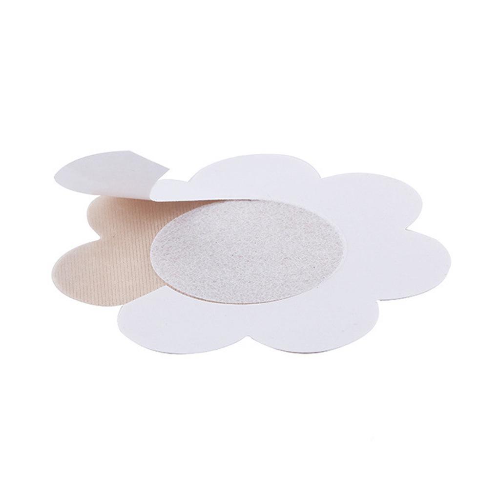 Pack of 40 Pairs Women’s Petal Self Adhesive Pasties Nipple Disposable Cover Bra Stickers Fashion Accessories