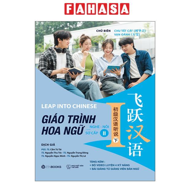 Sách - Leap Into Chinese - Giáo Trình Hoa Ngữ - Nghe-Nói - Sơ Cấp 2