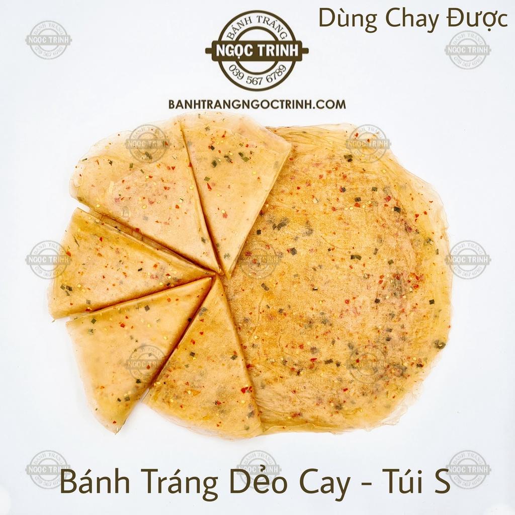 Bánh tráng dẻo cay cao cấp siêu ngon (Túi Small) bánh tráng Ngọc Trinh