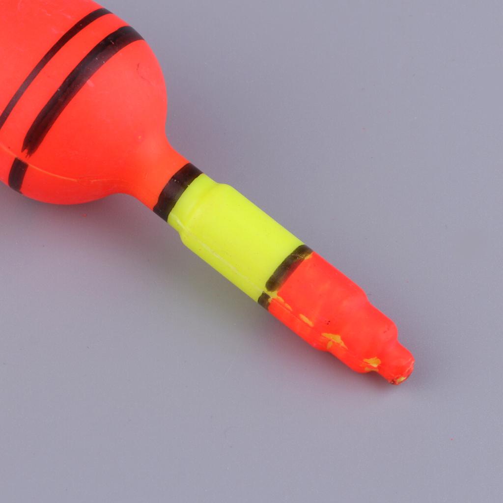 4pcs Luminous Fishing Float Light Stick Vertical Buoy Floating Tube Bobber