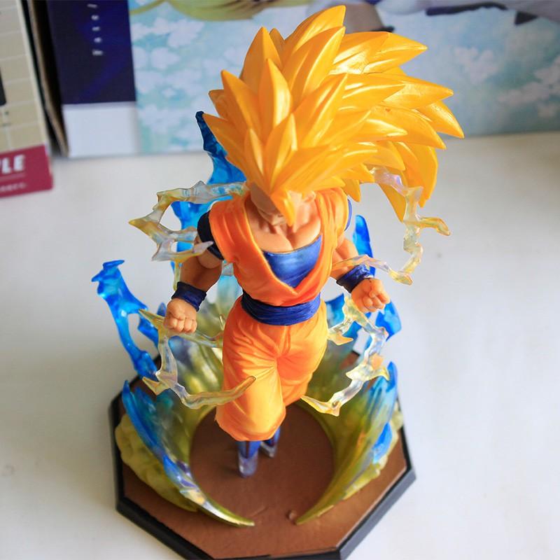 Mô hình songoku super saiyan 1 hàng siêu đẹp huymohinh mô hình nhân vật dragon ball