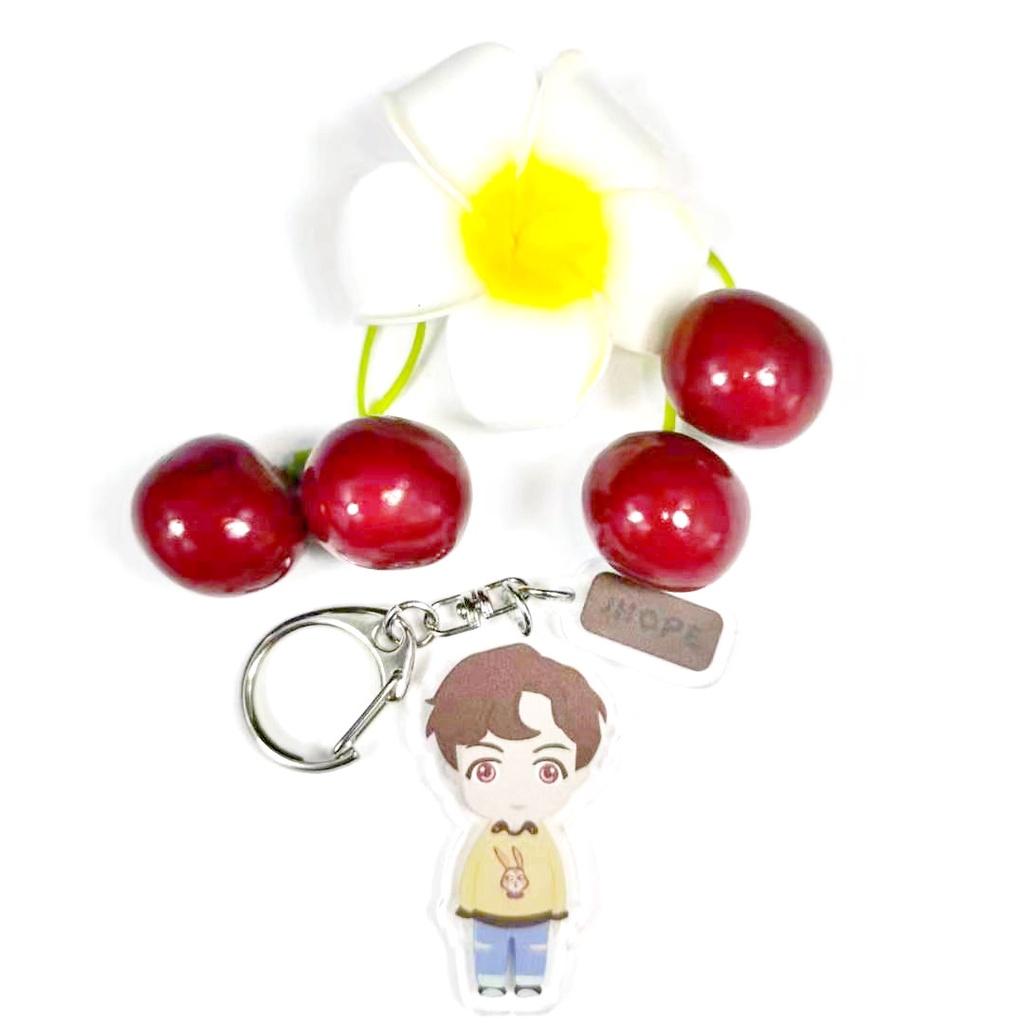 Móc khóa acrylic hình nhóm nhạc BTS- Mẫu 1
