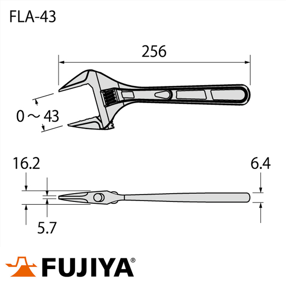 Mỏ lết Fujiya FLA-43-F