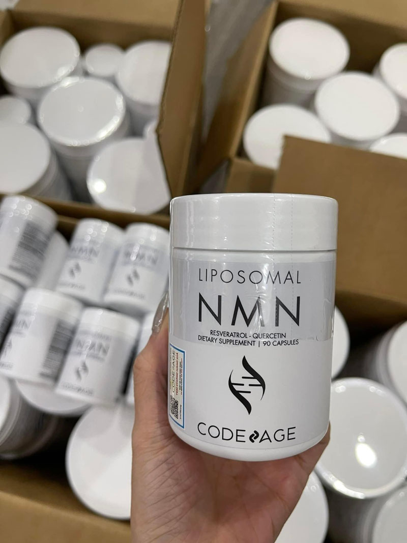 Viên chống lão hóa trẻ hóa da CodeAge Liposomal NMN 90 viên