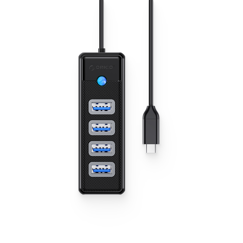 Bộ Chuyển Đổi HUB TypeC 1 USB ra 4 cổng USB 3.0 5Gps PW4U-C3-015 Orico - Hàng Chính Hãng