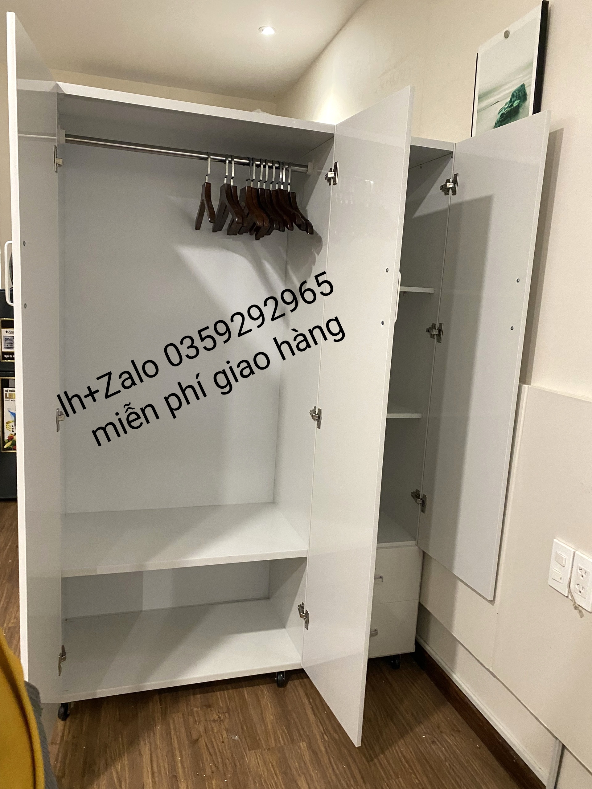 Tủ nhựa đài Loan 3 cánh