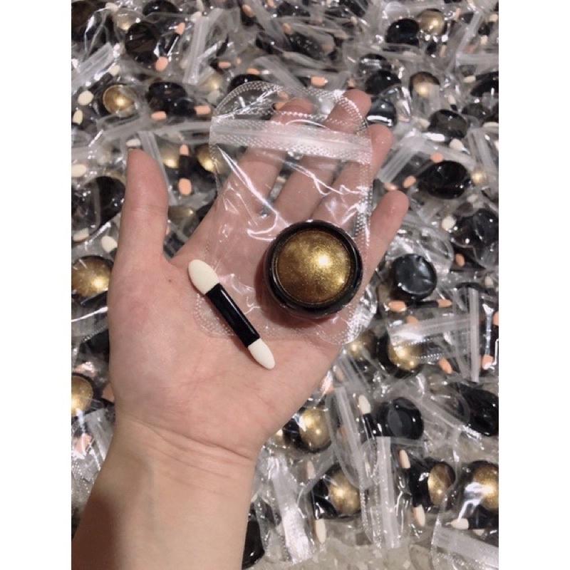 Tráng gương vàng bạc, tráng gương bột