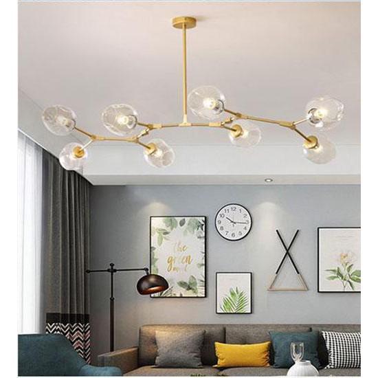 Đèn chùm ALPHA phong cách hiện đại, sang trọng, độc đáo - kèm bóng LED chuyên dụng.