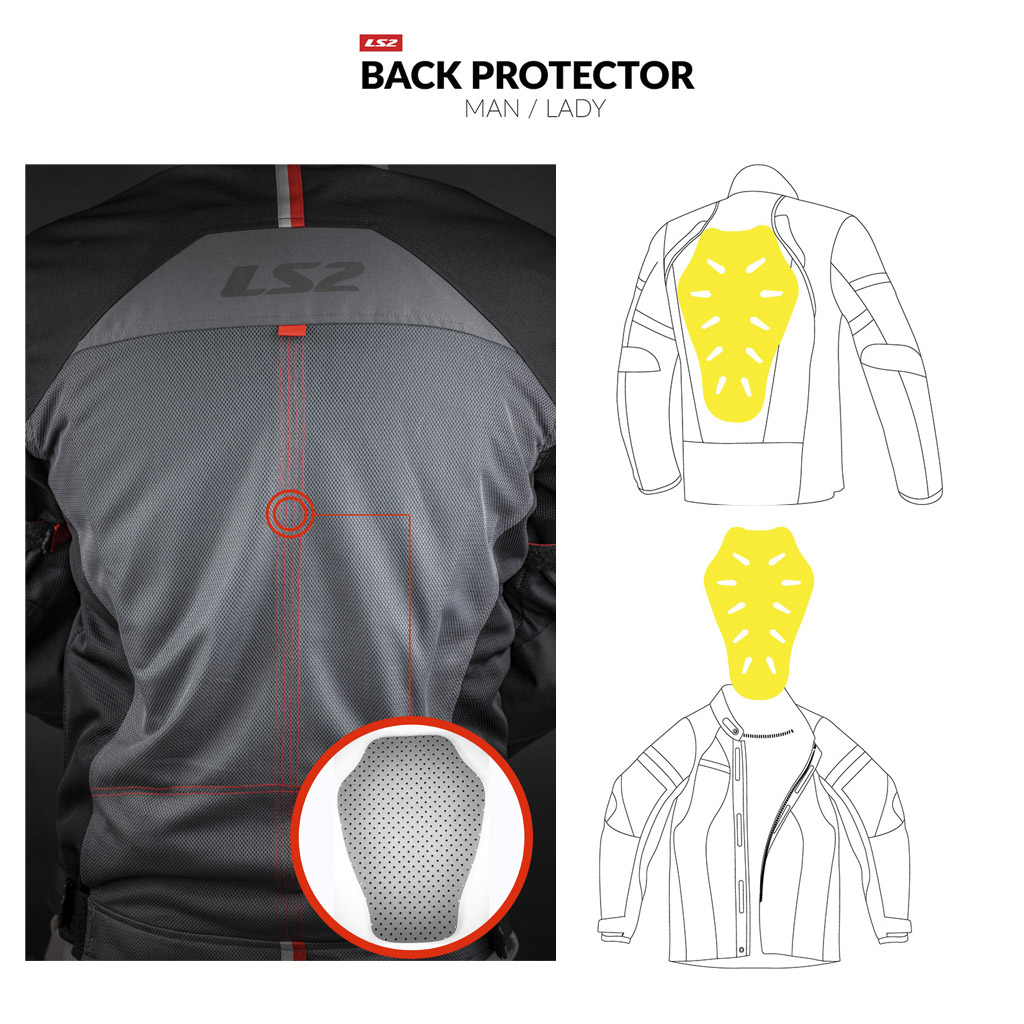 Áo giáp LS2 ALBA MAN JACKET