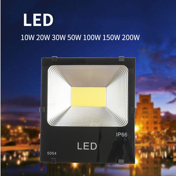 ĐÈN PHA LED 100W CHÍP 5054 BÓNG COB cho ngôi nhà sáng