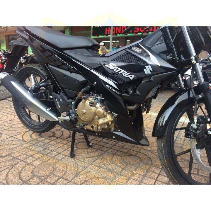 Tem rời dành cho satria fi xám đen chế zin