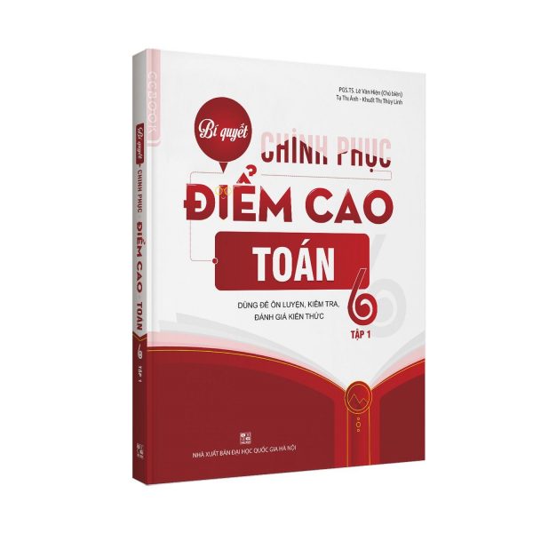 Combo Bí quyết chinh phục điểm cao Toán - Văn - Anh lớp 6