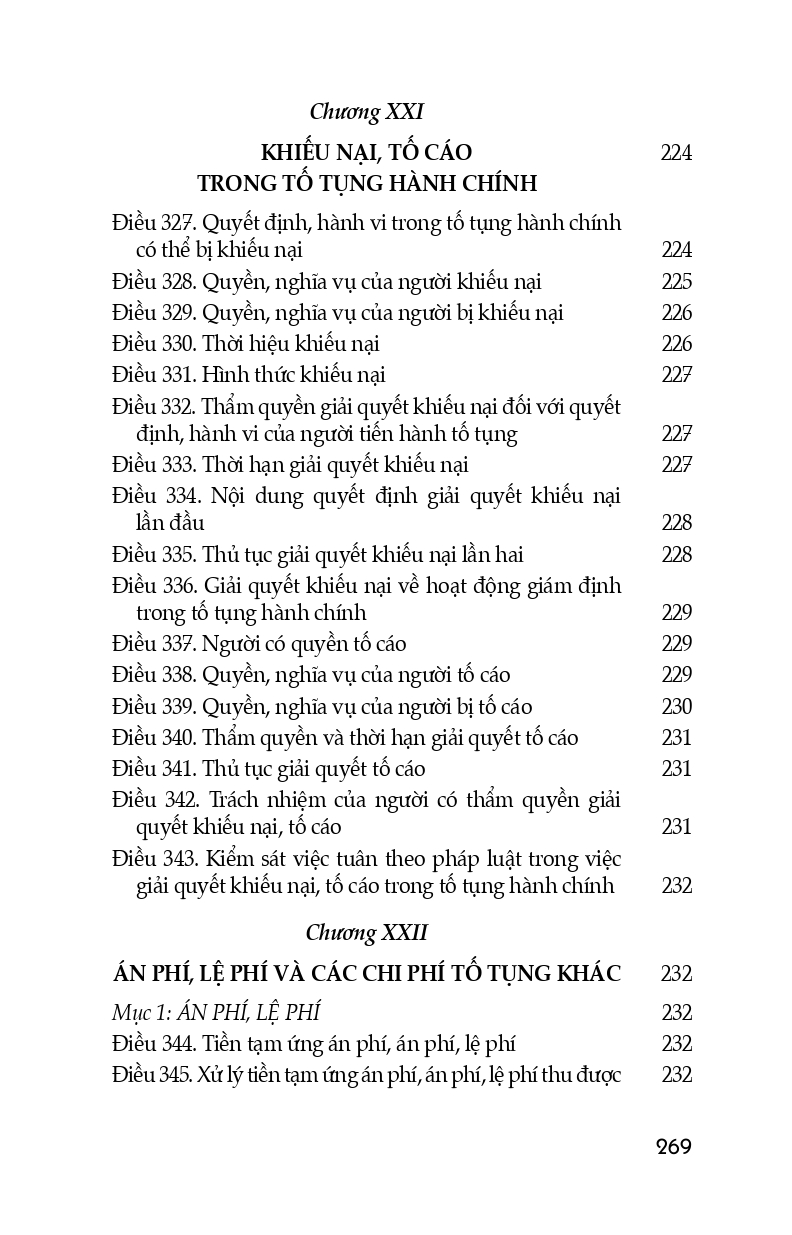 Luật Tố Tụng Hành Chính