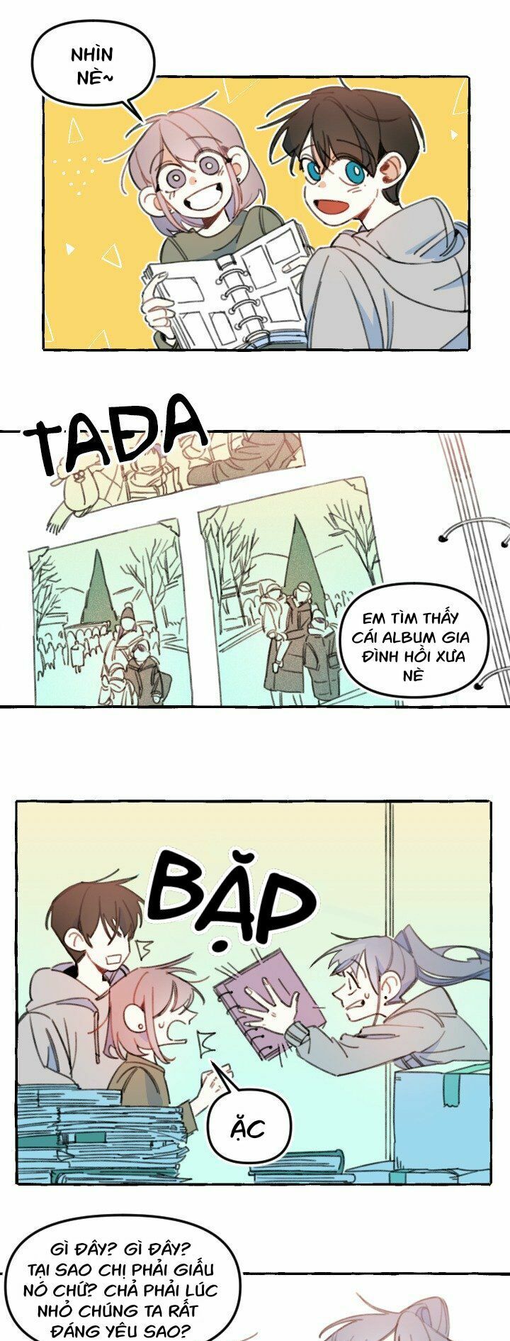 lời yêu thì cần app để dịch không? chapter 3 15