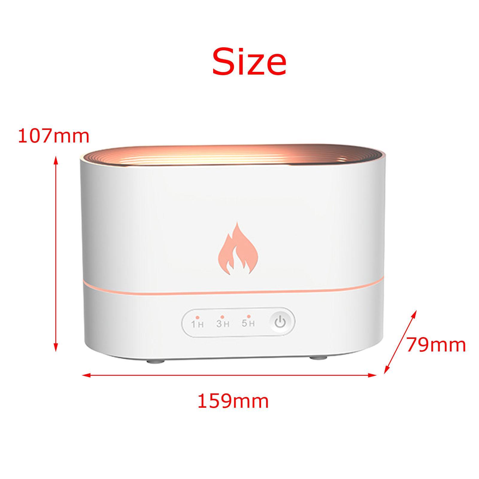 2Pcs Small Air Humidifier Cool Mist Aroma Diffuser for Baby Room Office Home