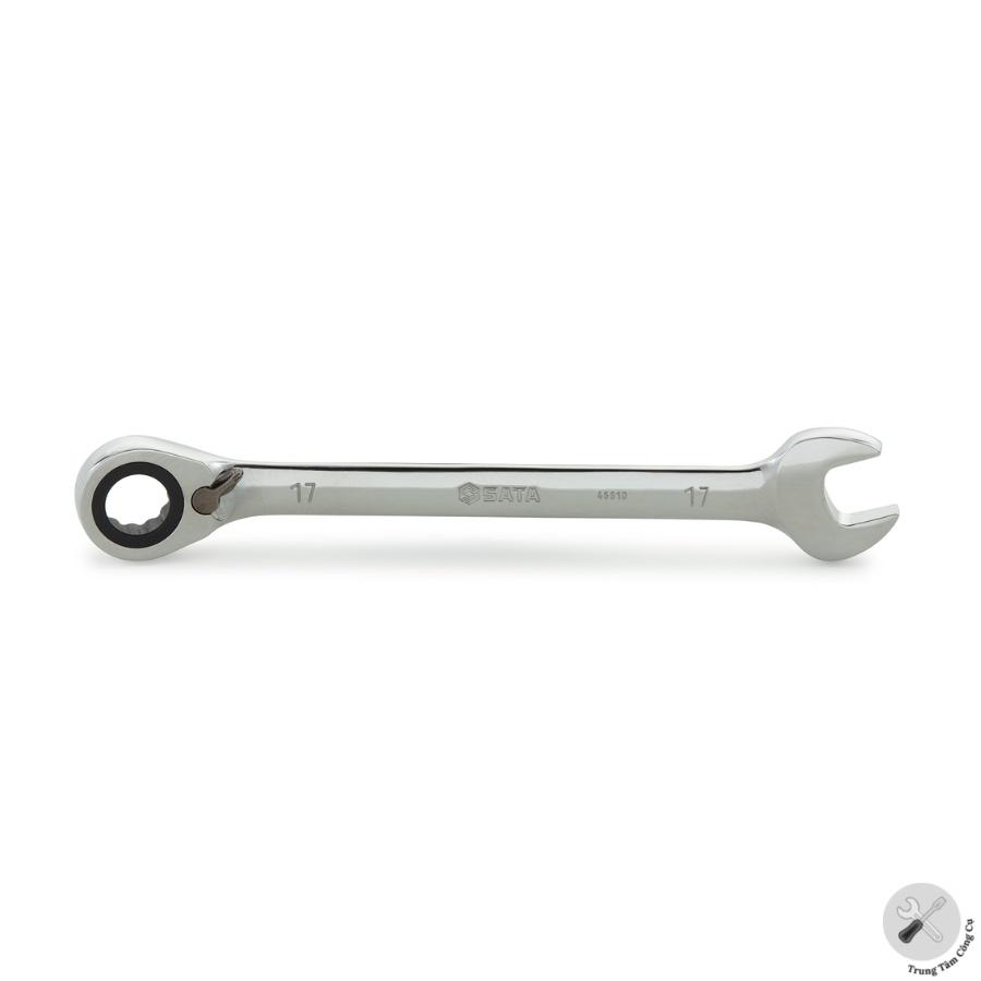 Cờ lê vòng miệng tự động đảo chiều 22mm - 46614 SATA